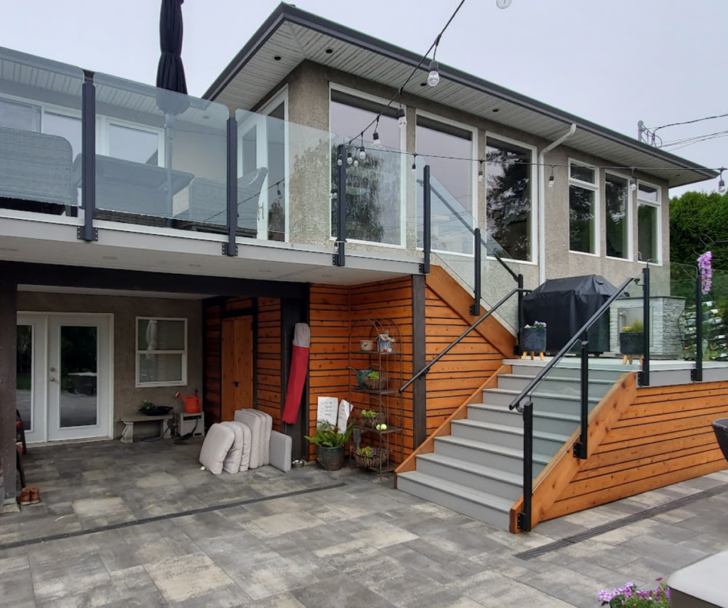 deck, stairs, and railings project by Climate Custom Decks