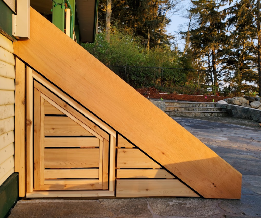 custom outdoor staircase project by Climate Custom Decks